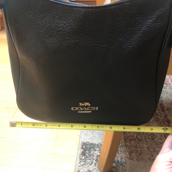 Coach Black Crossbody/Shoulder Purse Hangtag Included - Picture 3 of 13